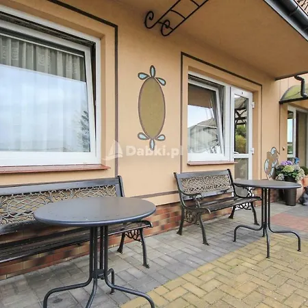 Vendégház Pokoje Goscinne Abrazja Dąbki