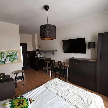 Pokoje Goscinne Abrazja Vendégház Dąbki