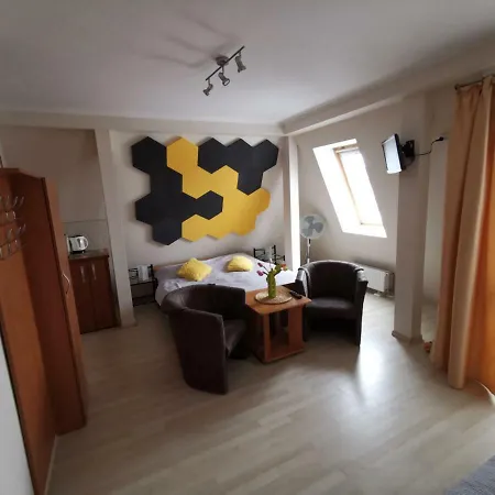 Pokoje Goscinne Abrazja Vendégház Dąbki